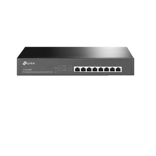 TP-Link TL-SG1008MP - Switch - unmanaged - 8 x 10/100/1000 (PoE+) - desktop, montabile su rack - PoE+ (126 W)